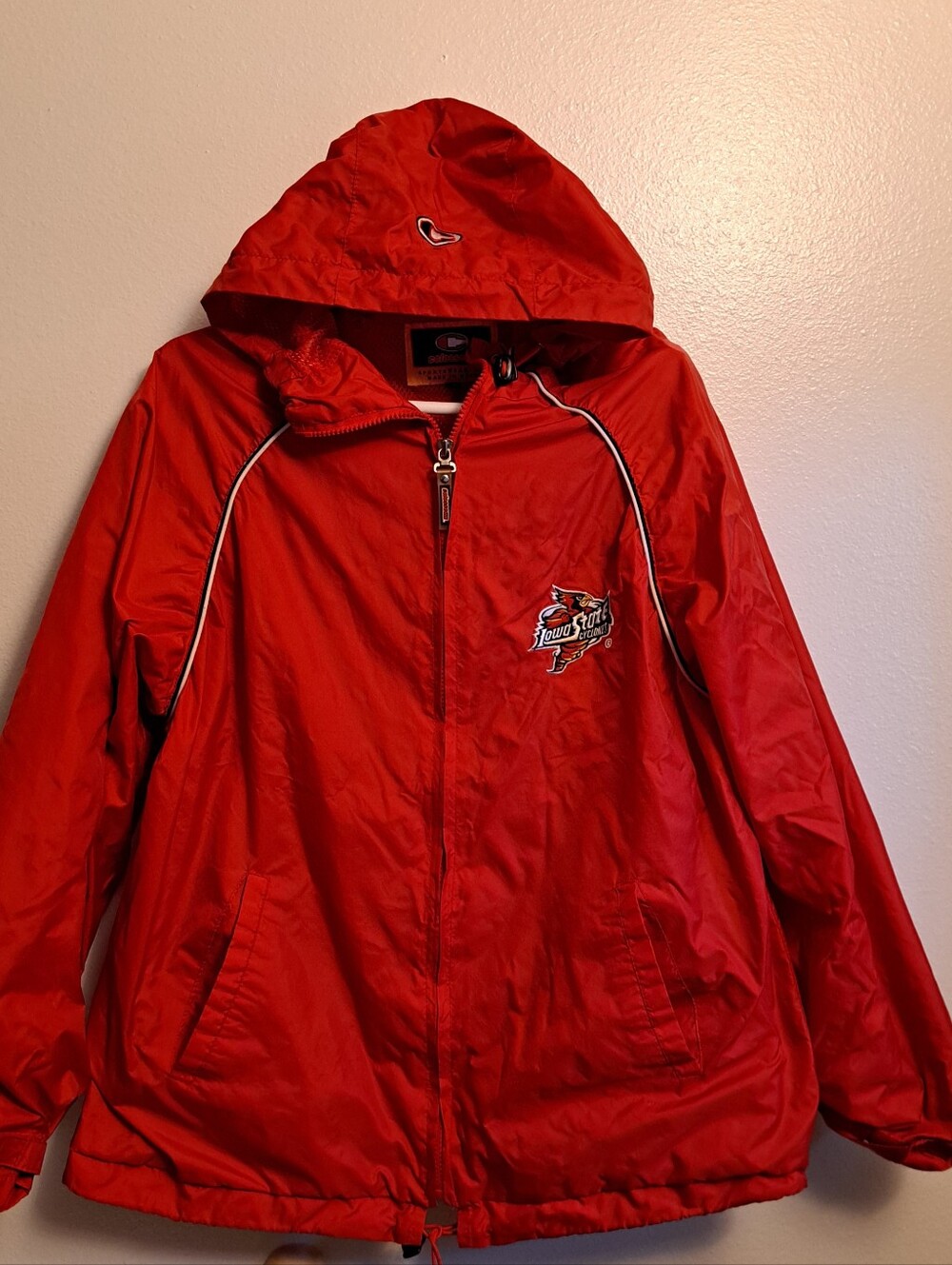 Colosseum Vintage Iowa State Cyclones full-zip hooded windbreaker jacket